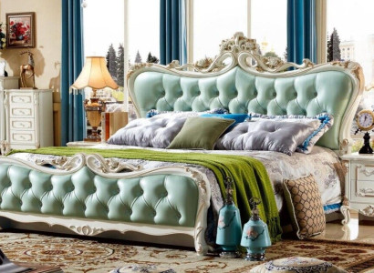 Chesterfield Bedroom Bed Design Beds 180x200 Furniture Green Hotel